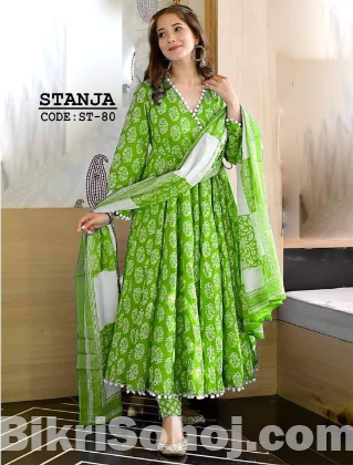 আনারকলি গাউন